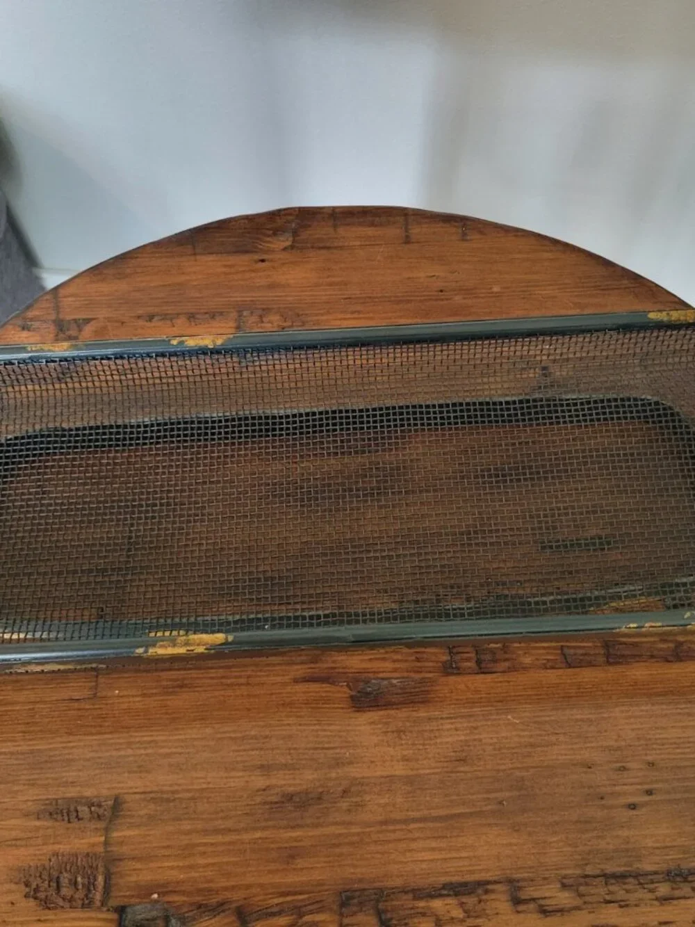 Rustic Mesh Decorative Tray